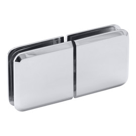 BCTG – Glass Simple Operable Glass to Glass 180° Transom Clamp, Beveled Profile