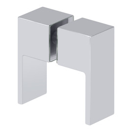 PLDK2 – Glass Simple Paddle-L Style-Door Knob, Double Sided