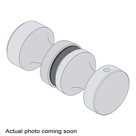 RPDK2 – Glass Simple Round Peg Style Door Knob Double Sided