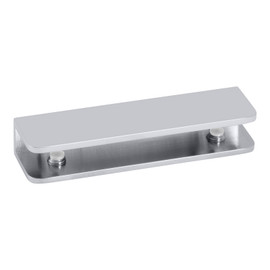 SB4 Glass Simple Rectangular Wall Mount Shelf Clamp 3-15/16" x 1-1/16"