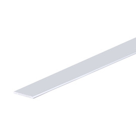 FBAR58 - Glass Simple 5/8" Flat Face Aluminum Mirror Edge Molding 144" Long