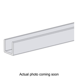 GS1X1 - Glass Simple 1 X 1 Heavy U-Channel-120" Length * In Store Only