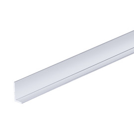 LBAR58 - Glass Simple 5/8" Aluminum L-Bar Extrusion 144" Long