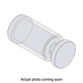 RRSDK1 - Glass Simple Round Single-Sided Shower Knob with Protective Sleeve