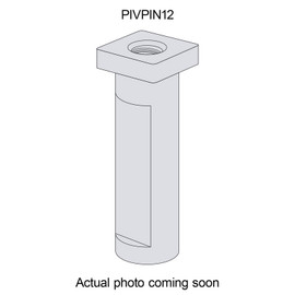 PIVPIN12 - Glass Simple 5 Degree Pivot Pin Set for Heavy Duty Pivot Hinges