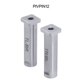 PIVPIN12 - Glass Simple 5 Degree Pivot Pin Set for Heavy Duty Pivot Hinges