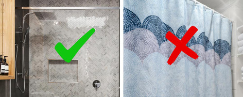 4 Reasons to Choose a Glass Shower Door Versus a Curtain