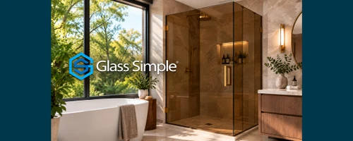 Is a Bronze Glass Shower Door the Next Hot Trend?