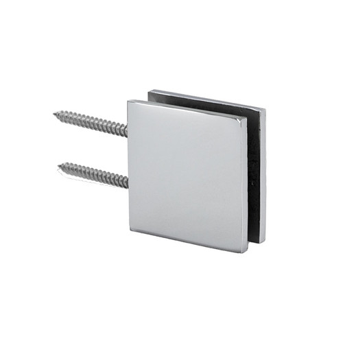 SFCU1 - FHC Notch Style Wall Mount Clamp Double Mounting Holes For 3/8" To 1/2" Glass - Compare to SGCU1
