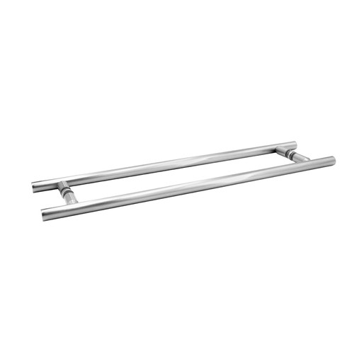 LHTB24X24 - FHC 24" X 24" Ladder Towel Bar Back-To-Back For 1/4" To 1/2" Glass - Satin Brass - Compare to TBL24BTB, Ladder LTB24X24