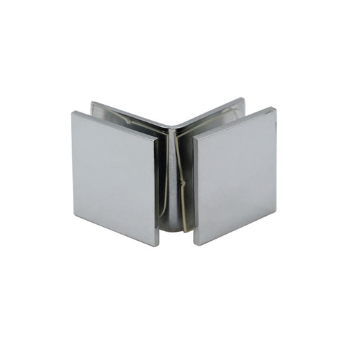 CSU0F90 - FHC Open Face Square - 90 Degree Glass Clamp For 3/8" And 1/2" Glass - Compare to SGC0F90