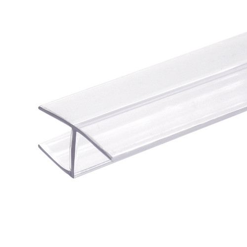 CJSH - FHC Clear "H" Jamb Water Seal In Line Panel (Hard Leg) - Compare to P120HJ, PHJ12, P380HJ, PHJ38