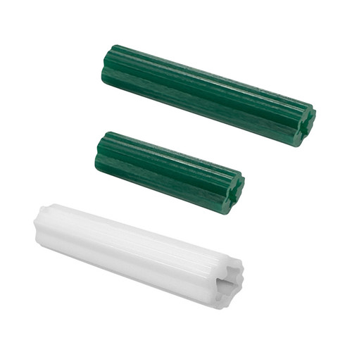 EXP – GLASS SIMPLE EXPANDING PLASTIC ANCHORS 100 PACK – Compare to EXP2002, EXP2005 and EXP2007