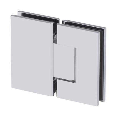 GEN180G - Glass Simple Genesis Square Profile 180 Degree Glass to Glass Shower Door Hinge
