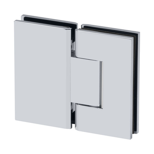 VER180G – Glass Simple Verona Square Profile 180 Degree Glass to Glass Hinge