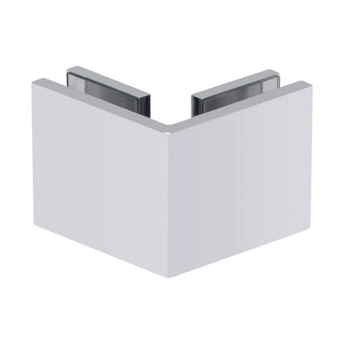 SC90G – Glass Simple 90° Glass to Glass Clamp, Square Profile