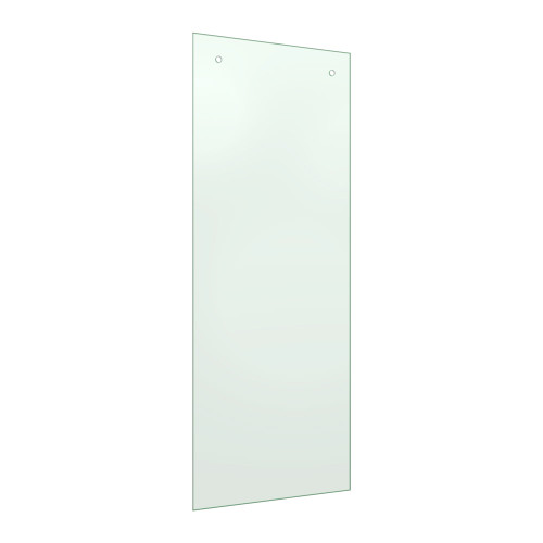 CORSP – Glass Simple 3/8” Clear Tempered Stock Fixed Glass Panel for Coronado Series - In-Store Pickup Only