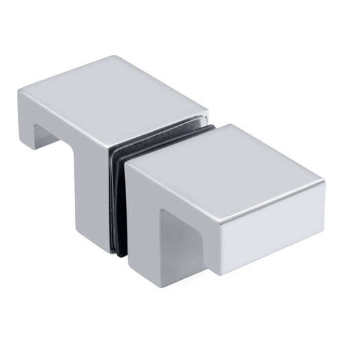 PJDK2 – Glass Simple Paddle-J Style-Door Knob Double Sided