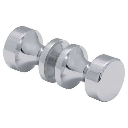 RPDK2 – Glass Simple Round Peg Style Door Knob Double Sided