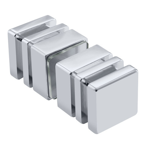SDK2 – Glass Simple Square Door Knob-Double Sided