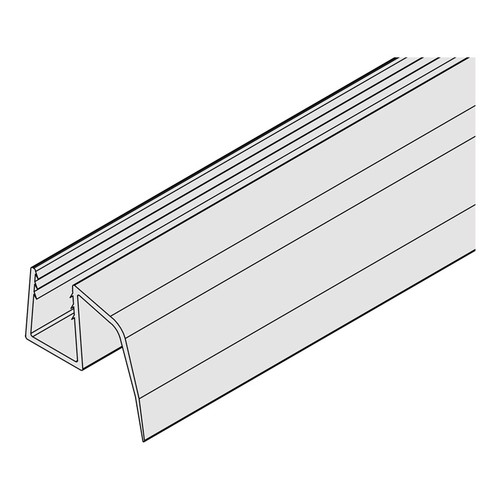 CBSW12 - Glass Simple Clear Bottom Sweep for 1/2” for Glass Sliding Doors, 40"