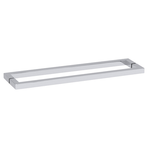 18X18STB - Glass Simple 18" x 18" Back-to-Back Square Towel Bar