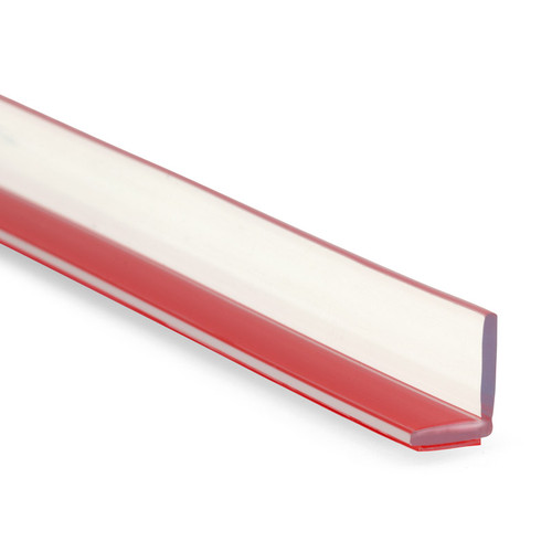 CLSPAT - Glass Simple Ultra Clear L-Seal for 3/8" Maximum Gap with Pre-Applied Tape 95" Long