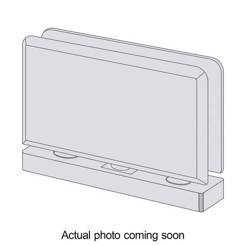 PRO01 - Glass Simple Proxima Beveled Standard Duty Pivot Hinge