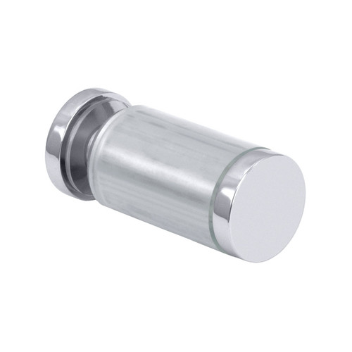 RRSDK1 - Glass Simple Round Single-Sided Shower Knob with Protective Sleeve