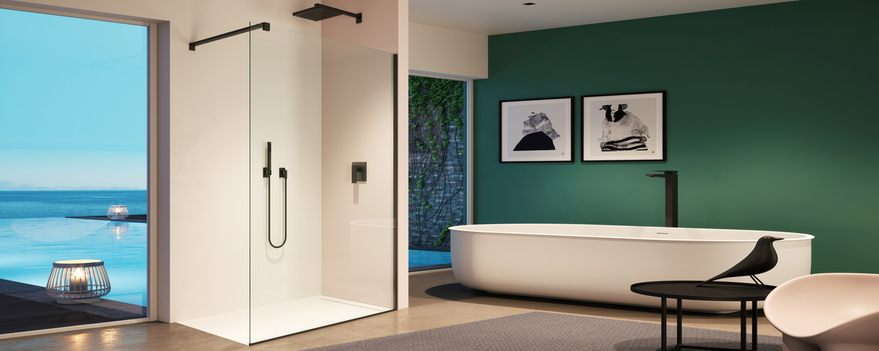 4 Ways to Use Matte Black Shower Hardware Glass Simple