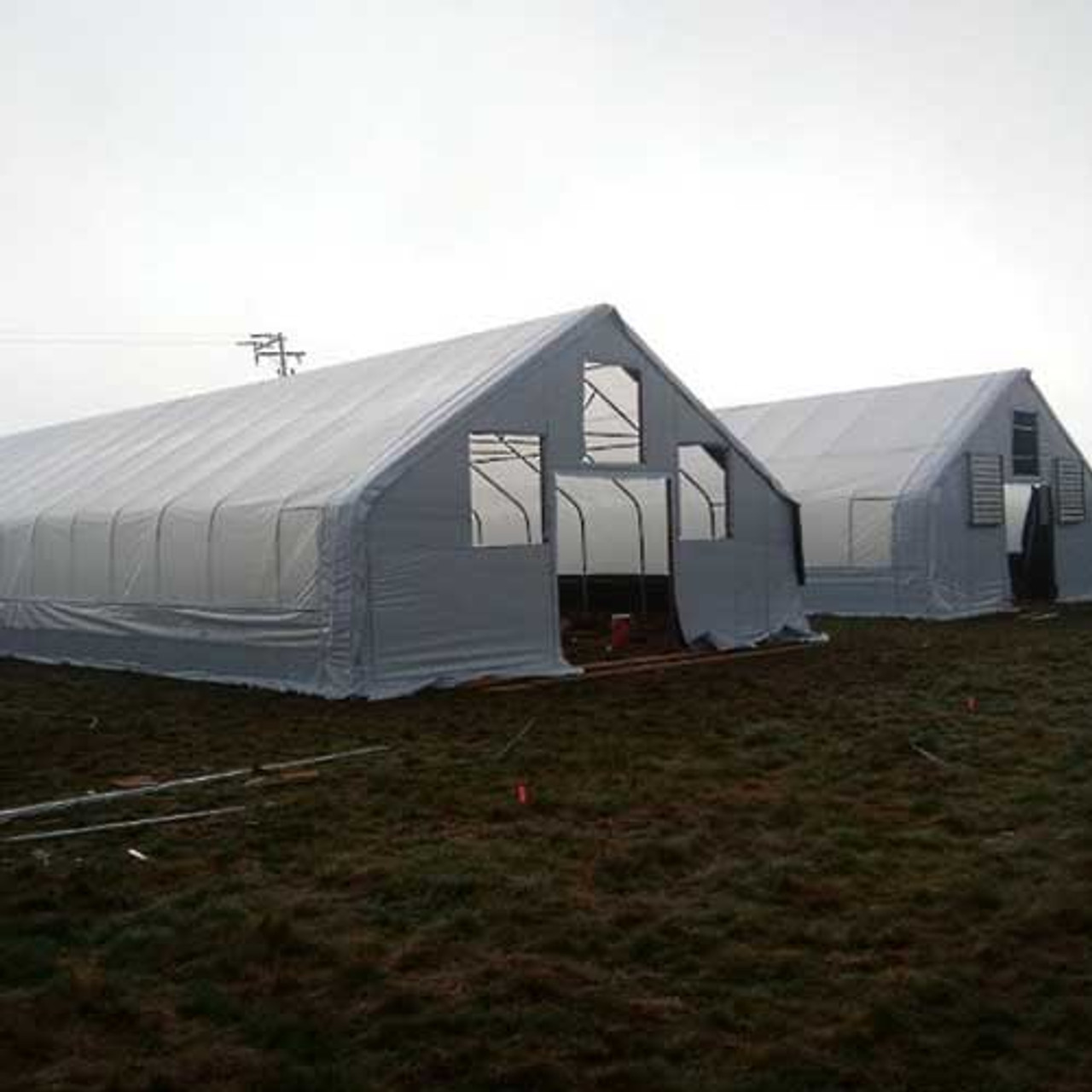 String Reinforced 4 Year UV Resistant 10 mil Clear Greenhouse