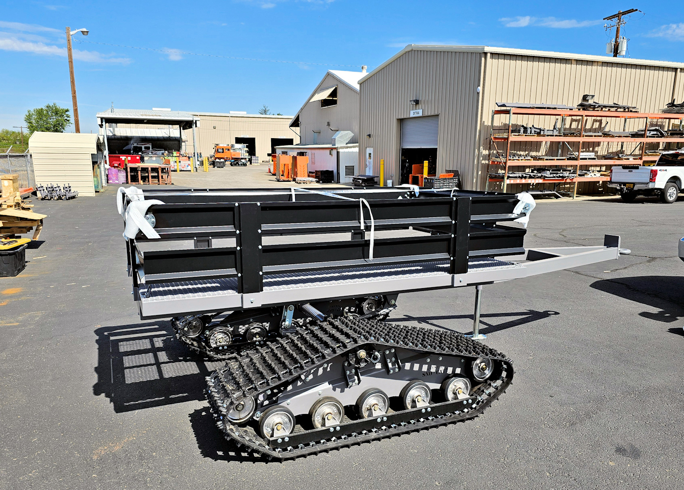 Tucker Sno-Cat Trailer Before