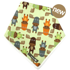 MINKY BANDANA SCARF - DEER FRIENDS (Case Pack - 3 qty) MINKY BANDANA SCARF - DEER FRIENDS (Case Pack - 3 qty)
