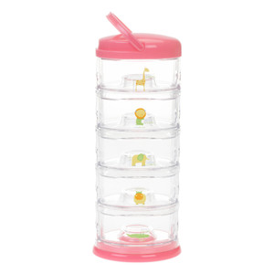 Packin' SMART Stackables 5 Tier / Zoo Animal - Strawberry (Case Pack - 6 qty) Packin' SMART Stackables 5 Tier / Zoo Animal - Strawberry (Case Pack - 6 qty)