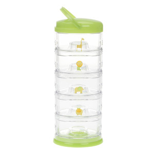 Packin' SMART Stackables 5 Tier / Zoo Animal - Lime (Case Pack - 6 qty) Packin' SMART Stackables 5 Tier / Zoo Animal - Lime (Case Pack - 6 qty)