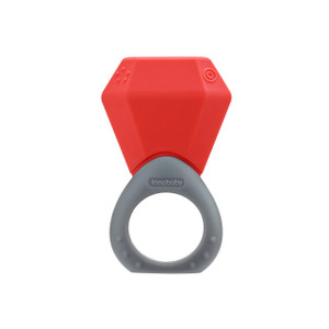 Teethin' SMART Birthstone Ring Teether - July/Ruby (Case Pack - 6 qty) Teethin' SMART Birthstone Ring Teether - July/Ruby (Case Pack - 6 qty)