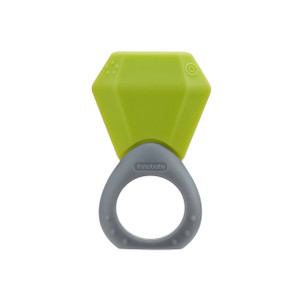 Teethin' SMART Birthstone Ring Teether - August/Peridot (Case Pack - 6 qty)