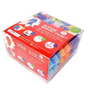 Silicone Sensory Fish for Kids - 6 Pack (2 Blue, 2 Orange, 2 Purple) (Case Pack - 6 qty) Silicone Sensory Fish for Kids - 6 Pack (2 Blue, 2 Orange, 2 Purple) (Case Pack - 6 qty)
