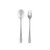 Din Din SMART All Stainless Spoon and Fork Set - Pink (Case Pack - 6 qty)