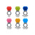 Teethin' SMART Birthstone Ring Teether - June/Alexandrite (Case Pack - 6 qty)