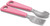 FlexWarez Spoon & Fork Set - Pink (Case Pack - 4 qty)