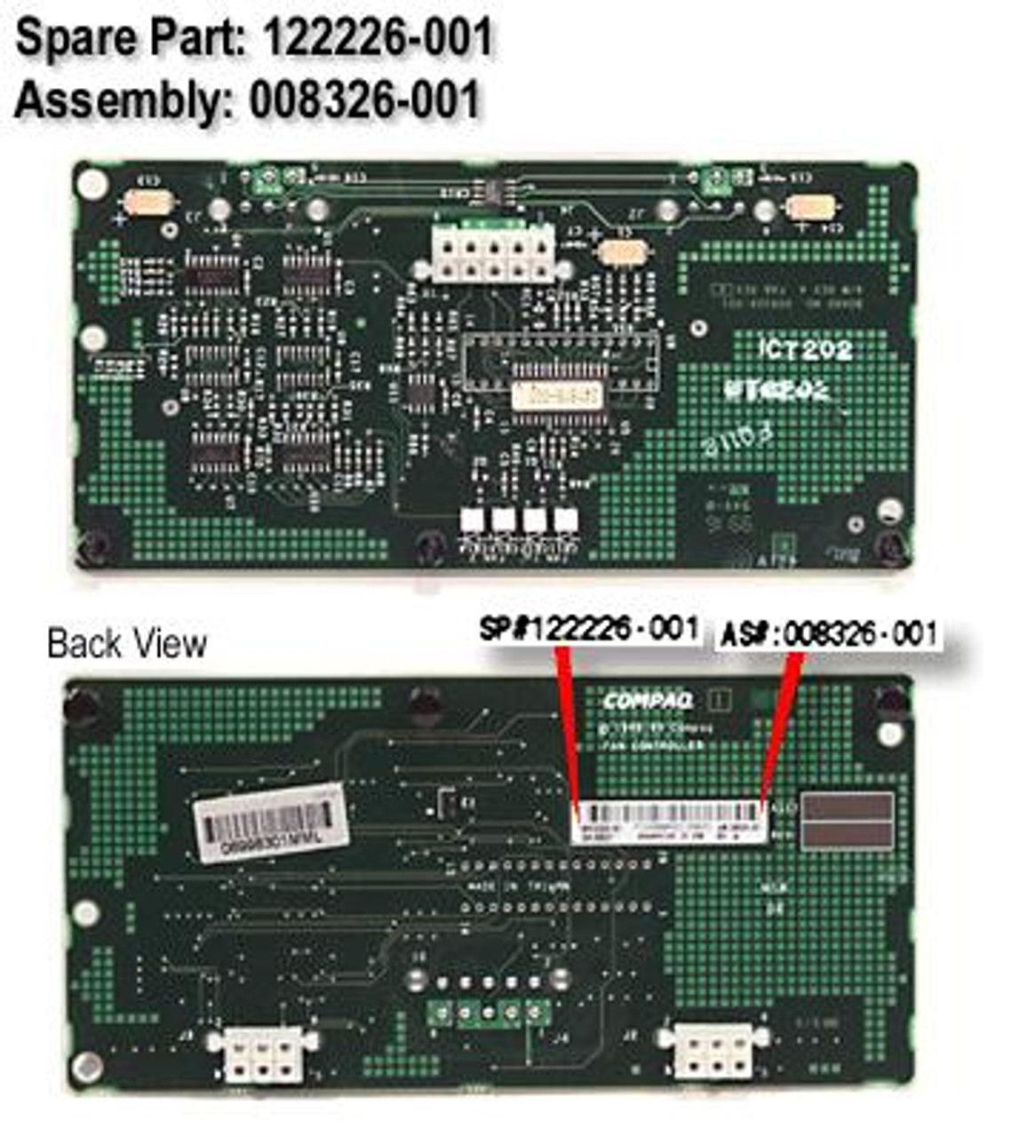 SPS-FAN;CONTROLLER BOARD - 122226-001