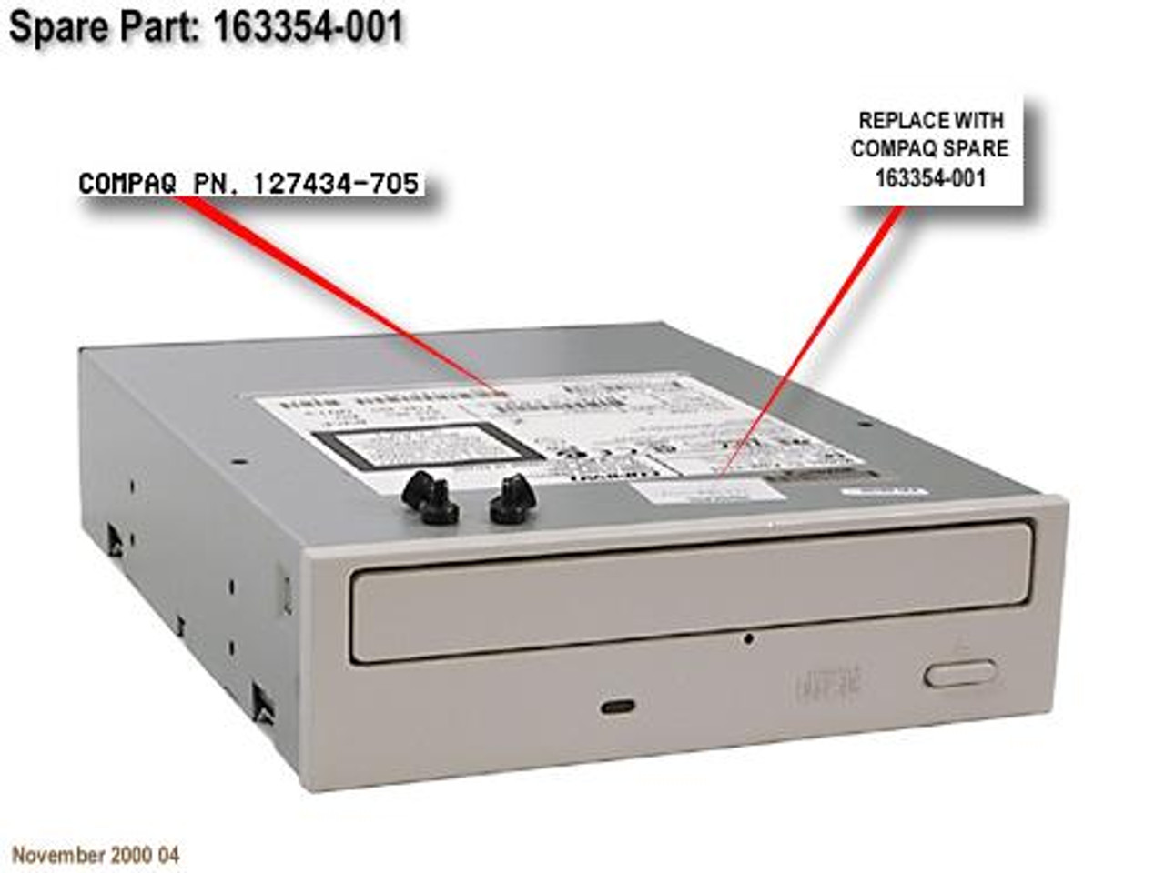 SPS-DRV;CD ROM;32X - 163354-001