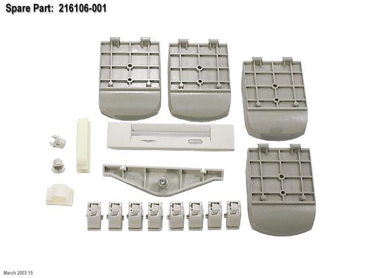 SPS-PLASTIC KIT;MISC - 216106-001