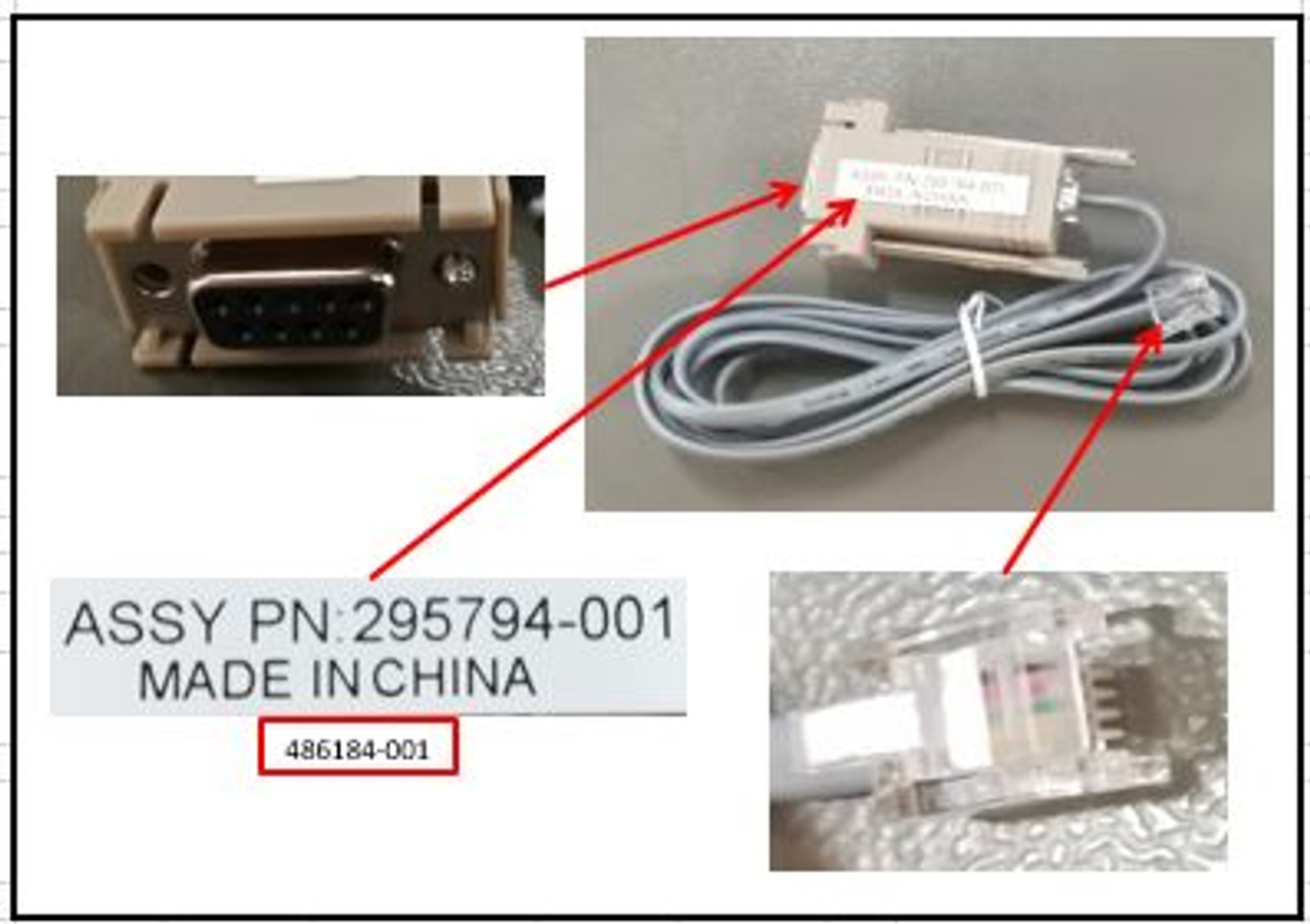 SPS-CA;SERIAL;RJ11-DB9 - 300576-001