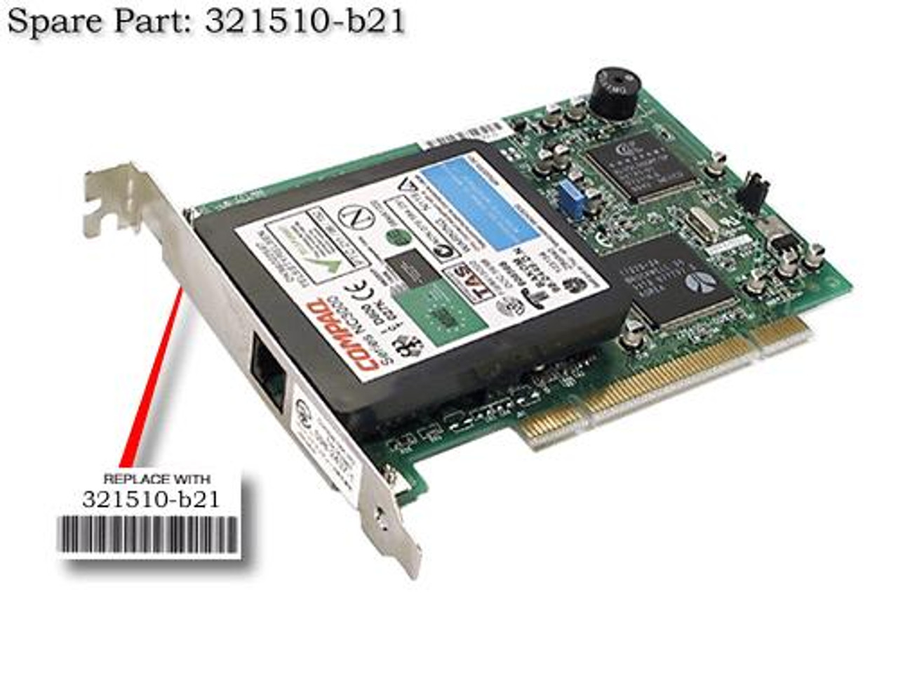 SPS-MDM;56K FAX PCI - 321510-B21