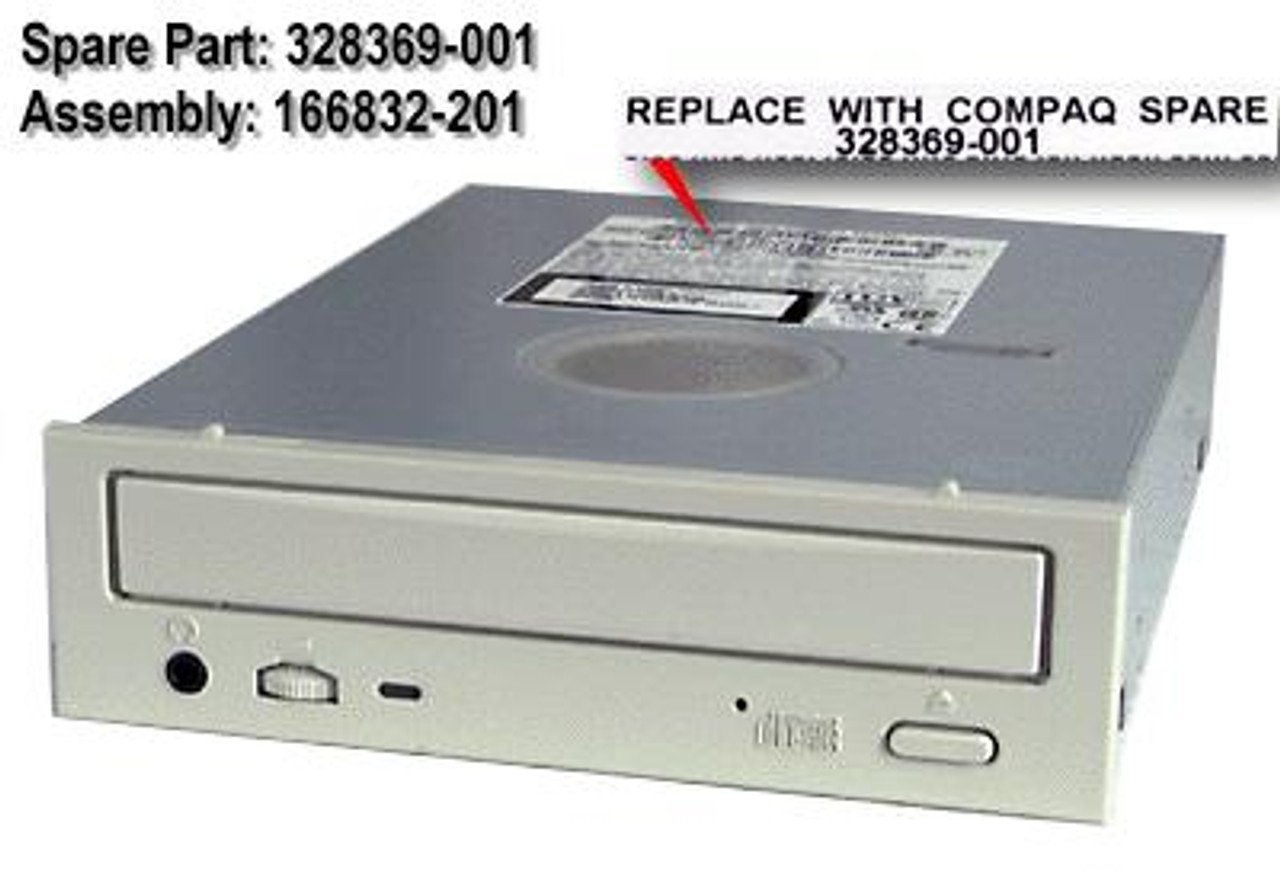 SPS-DRV;CD-ROM;24X;TRAY;IDE - 328369-001