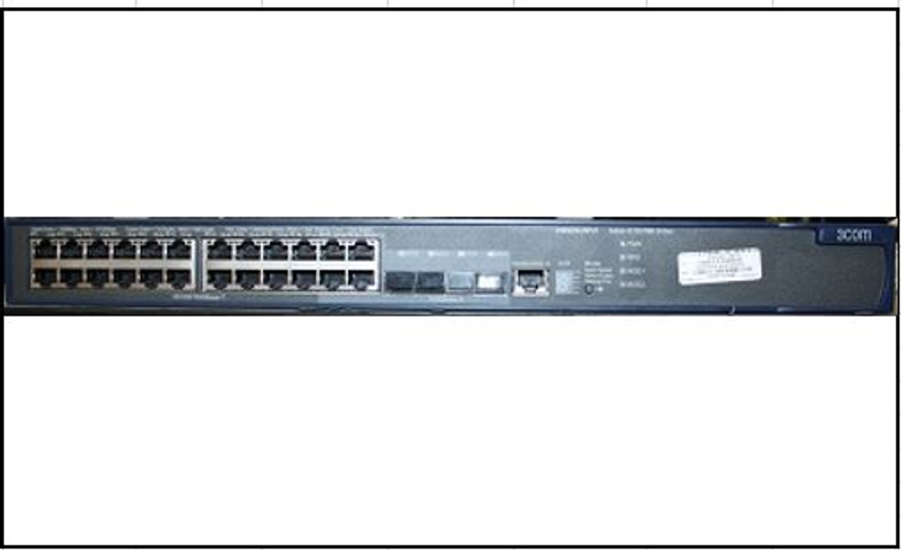 HP 4210-24G-PoE Switch - 3CRS42G-24P-91