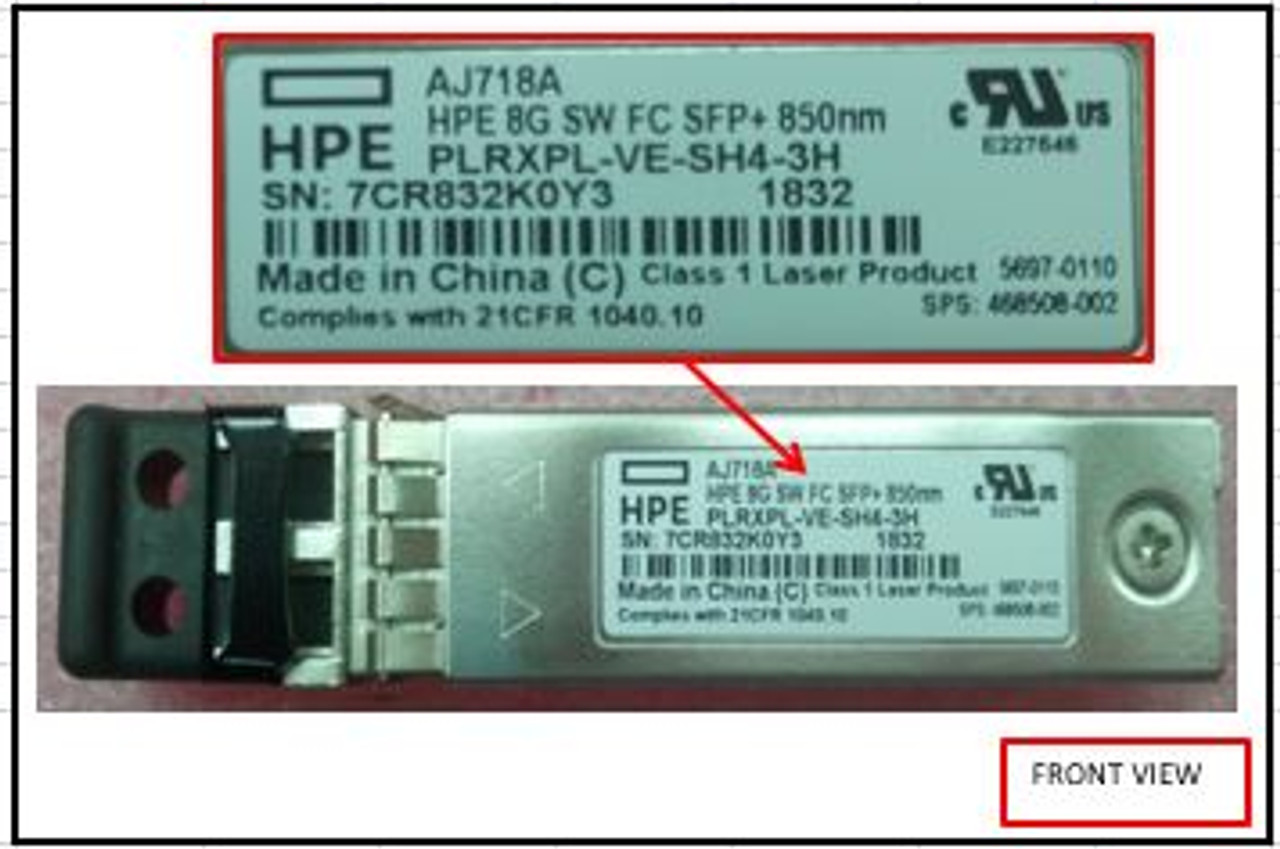 SPS-SFP 8GB FC SHORT WAVE - 468508-002