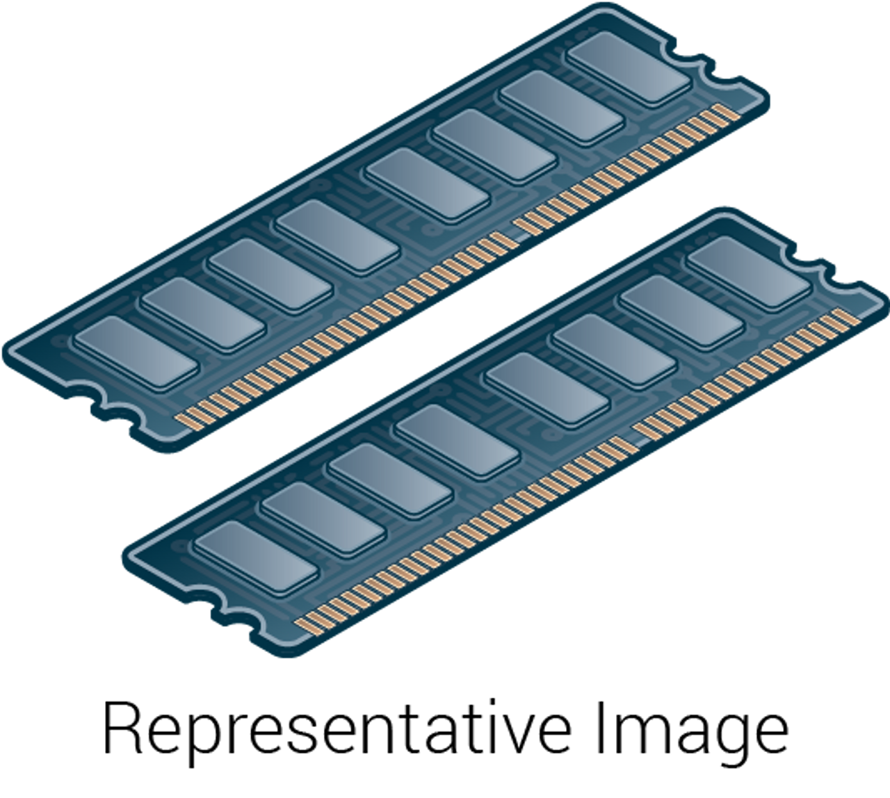 SPS-DIMM;1GB PC3-10600E;128Mx8;RoHS - 501539-001